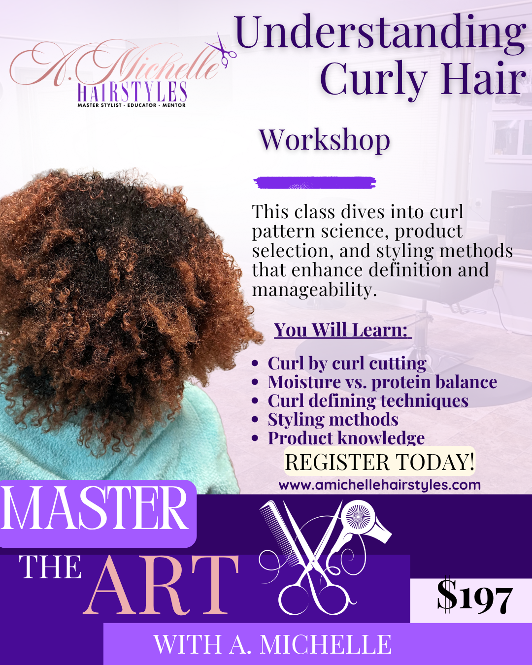 Understanding Curly Hair Workshop