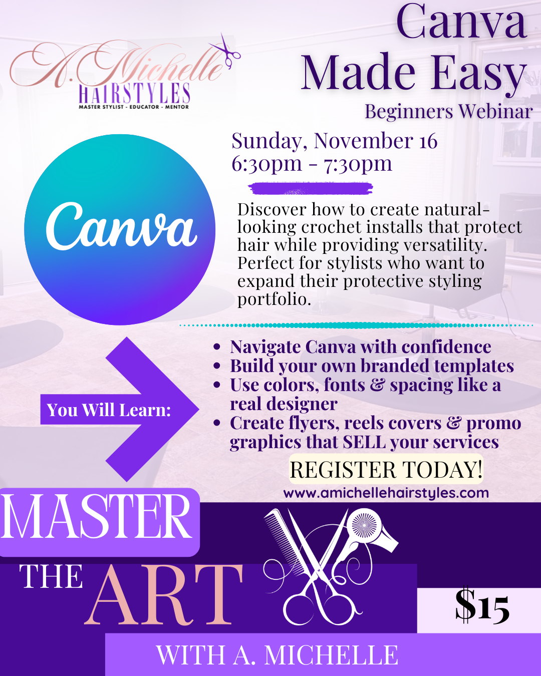 Canva Made Easy Sunday November 16