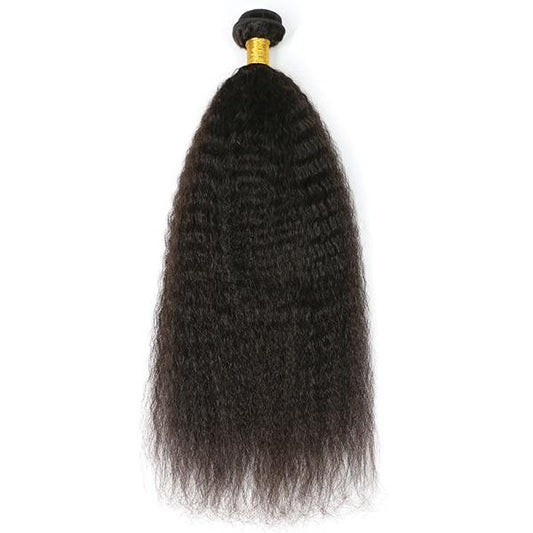 kinky straight hair extension bundle
