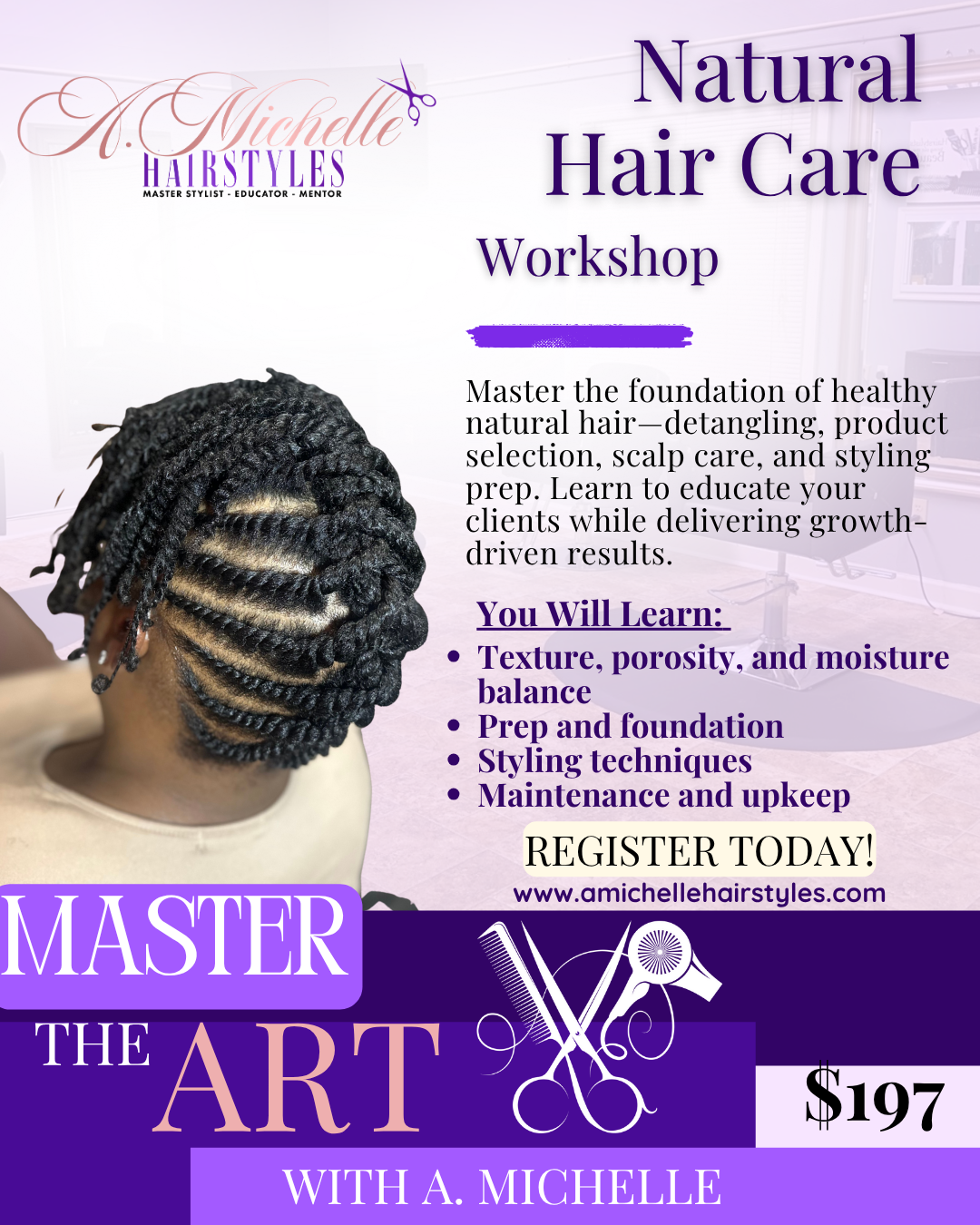 Natural Hair Care Workshop