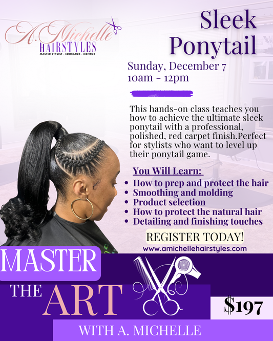 Sleek Ponytail Sunday December 7th