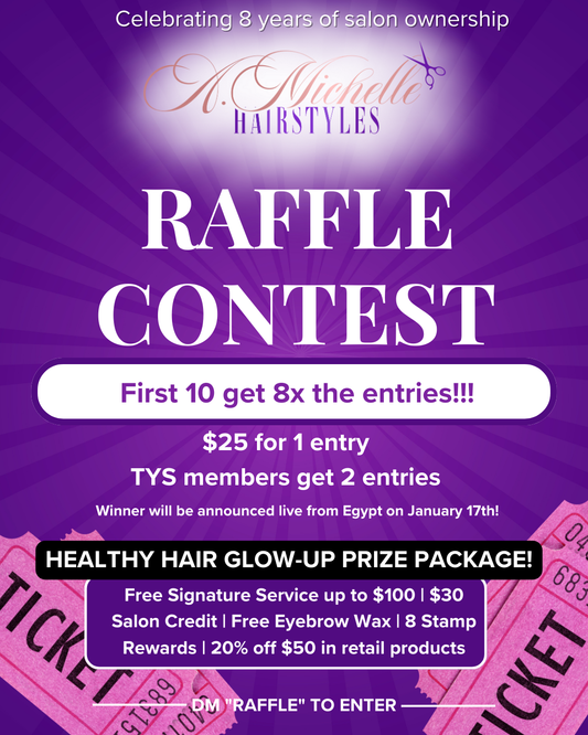 8 Year Saloniversary Raffle Ticket